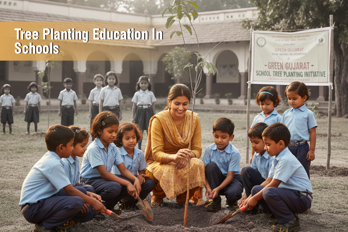 Tree Planting Education in Schools