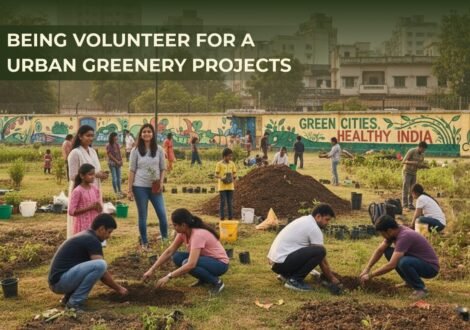 Being Volunteer For A Urban Greenery Projects